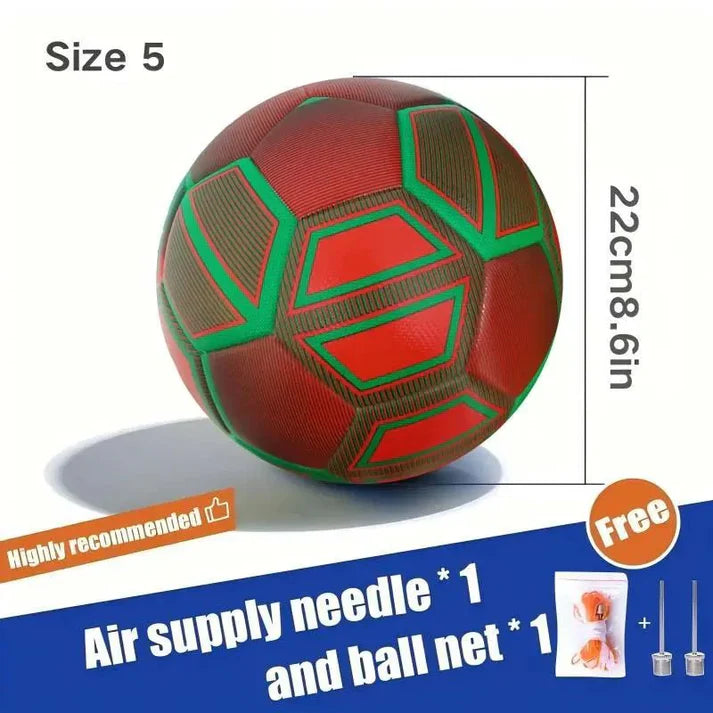 Official Size Soccer Ball for Training and Match Play