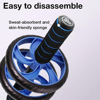 Muscle Trainer Fitness Equipment, Roller Wheel Abdominal Exercise Roller, Ab Roller Wheel, No Noise Non-slip Soft Foam