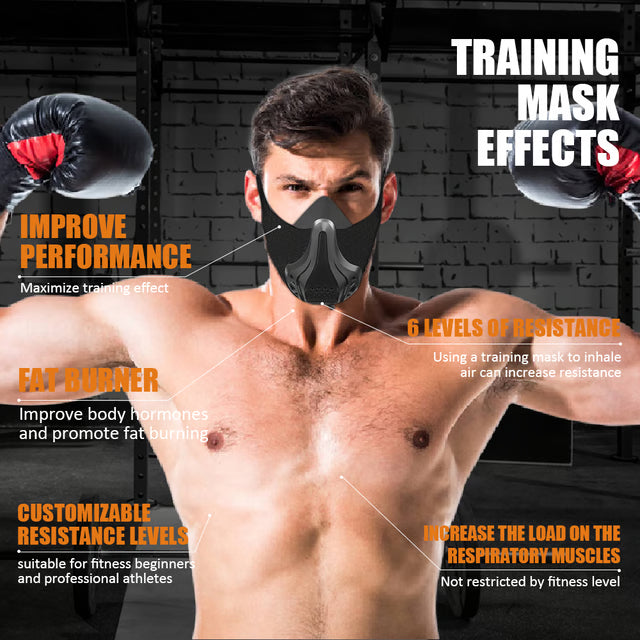 Altitude Boost Training Mask for Running, Cardio & Endurance Fitness