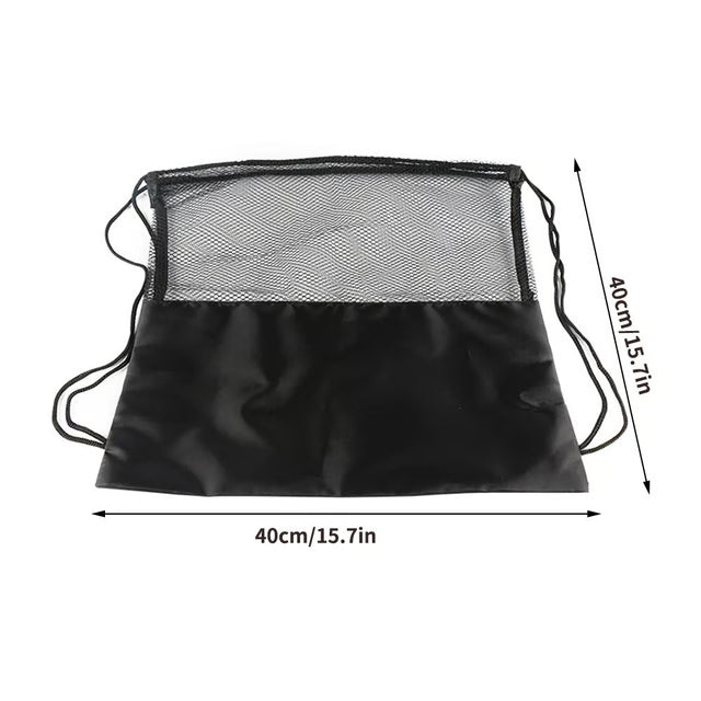 Mesh Ball Storage Backpack Drawstring Sports Gear Bag For Basketball And Soccer