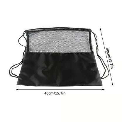 Mesh Ball Storage Backpack Drawstring Sports Gear Bag For Basketball And Soccer