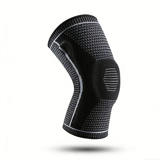 Silicone Knee Pads for Running & Sports Patella Support & Meniscus Compression Knee Brace for Protection