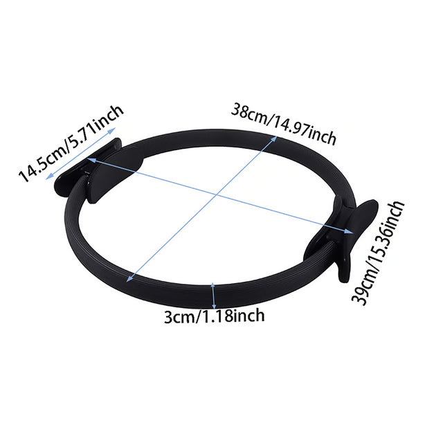 Yoga Pilates Ring Yoga Supplies, Magic Ring Grip Pilates Ring for Full Body Fitness & Toning