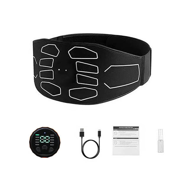 Muscle Toner Waist Belt for Abdominal Training Abdominal Massager Fitness Equipment