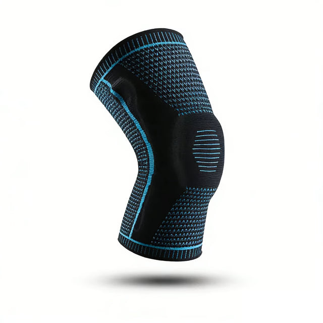 Silicone Knee Pads for Running & Sports Patella Support & Meniscus Compression Knee Brace for Protection