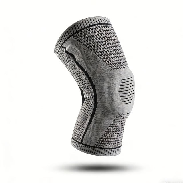 Silicone Knee Pads for Running & Sports Patella Support & Meniscus Compression Knee Brace for Protection