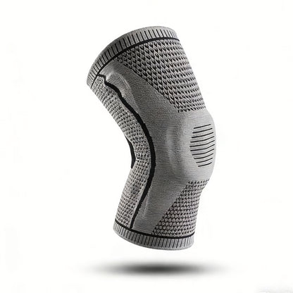Silicone Knee Pads for Running & Sports Patella Support & Meniscus Compression Knee Brace for Protection