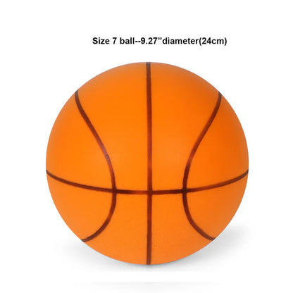 Indoor Basketball High Bounce Silent Dribbling Foam Ball Noiseless Non-deforming For Training