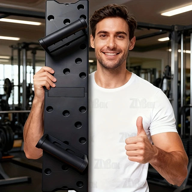 Foldable Portable Multifunctional Push-Up Board Set with Handles, Fitness Equipment for Arms Chest Abdomen and Back