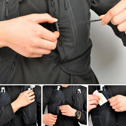 Outdoor Running Vest Hydration Vest for Trail Running, Elastic Sealing Outdoor Sports Bag for Jogging Cycling Hiking